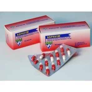ASPAVIM 36,2 MG/11,8 MG X 50