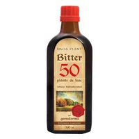 Tinctura Bitter 50 Plante de Leac cu Ganoderma, 500ml, Dacia Plant