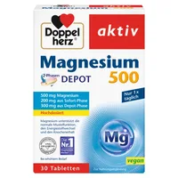 Magneziu 500 mg, Doppelherz Aktiv | 30 comprimate