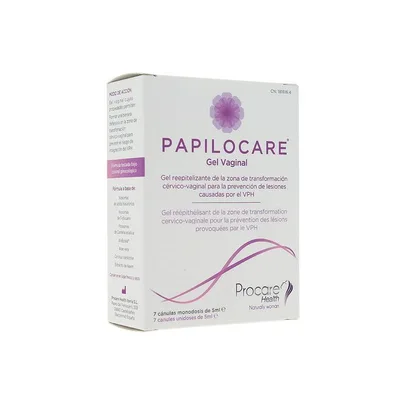 Papilocare Gel Vaginal, 7 canule, Gedeon Richter