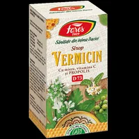 Sirop Vermicin cu miere si propolis, D73, 100 ml, Fares