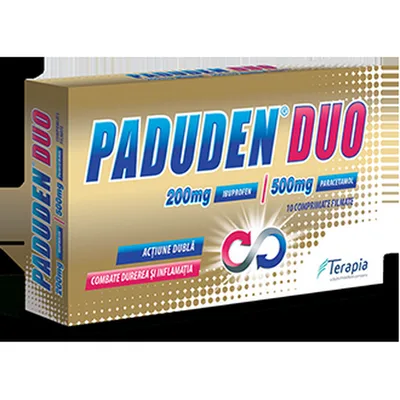 Paduden Duo 200 mg/500 mg, Terapia | 10 comprimate filmate