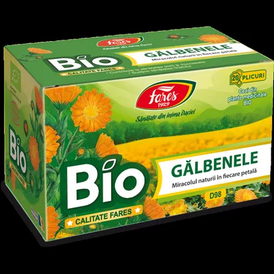Ceai Galbenele BIO, Fares | 20 plicuri