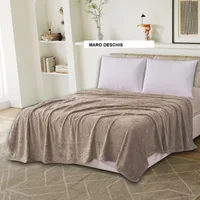 Patura UNI FLUTURI maro deschis 200x230 cm, Ralex | 1 buc