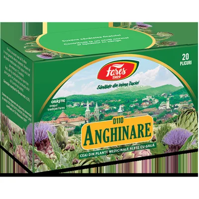 Anghinare, frunze, D110, ceai la plic, Fares | 20 plicuri