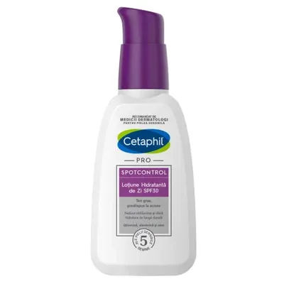 Lotiune faciala Hidratanta SPF 30 PRO SPOTCONTROL, Cetaphil | 118 ml