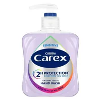 Sapun lichid antibacterian CAREX Sensitive, Luksja | 250 ml
