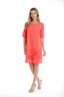 Rochie broderie CV25031 corai, Cesy | marimea L
