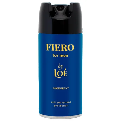 Deodorant antiperspirant pentru barbati L Oe Fiero, Arom | 150 ml
