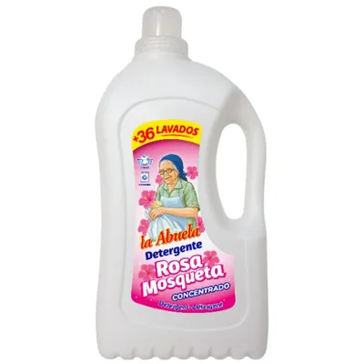 Detergent lichid concentrat La Abuela Trandafor salbatic, Arom | 2850 ml