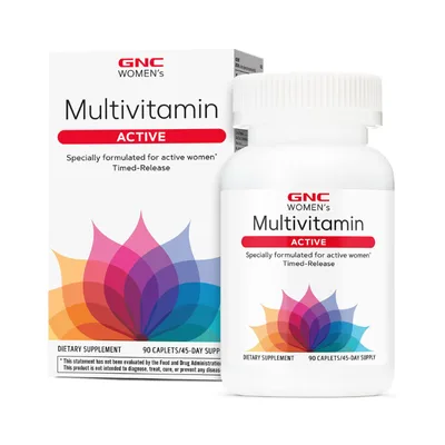 GNC Women Multivitamin Active, Complex De Multivitamine Pentru Femei | 90 Tb