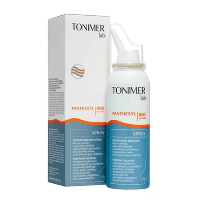 Spray nazal hipertonic, Panthexyl 800 MOSM/KG, Tonimer Lab | 100 ml