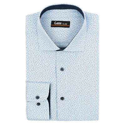 Camasa barbati CT07OXFORD.62 Slim Fit, bleu/bleumarin/rosu, Gama | marimea 37/38