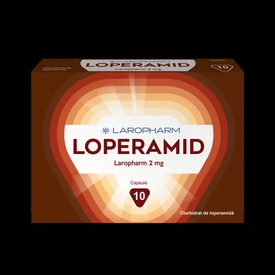 Loperamid 2mg, Laropharm | 10 capsule