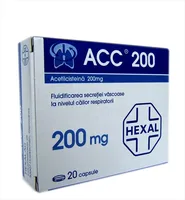 ACC 200 MG CAPSULE X 20
