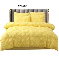 Lenjerie de pat FINET UNI galben 230x240 cm, Ralex | 1 buc