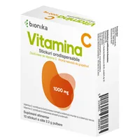 Vitamina C, 1000 mg, pulbere orodispersabila, Bionika | 10 plicuri