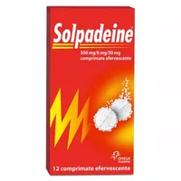 Solpadeine 500 mg/8 mg/30 mg, Perrigo | 12 comprimate efervescente