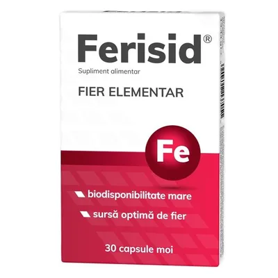 Fier elementar Ferisid, Zdrovit | 30 capsule moi