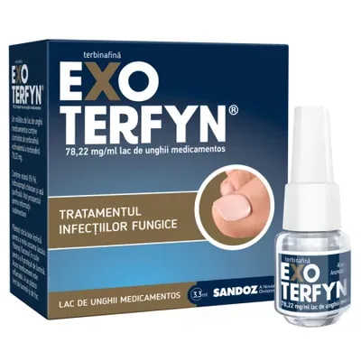 Exoterfyn lac de unghii medicamentos, Sandoz | 3,3 ml