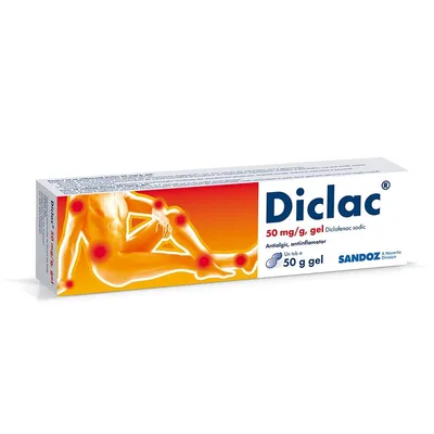 Diclac gel, 50 mg/g, Sandoz | 50 g