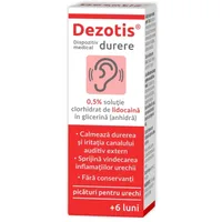 Picaturi auriculare Dezotis Durere, 7 g – Zdrovit