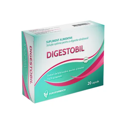 Digestobil, Eurofarmaco | 20 capsule