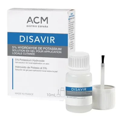 Disavir solutie pentru indepartarea condiloamelor genitale, 10 ml, ACM