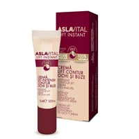 Crema contur ochi si buze Lift Intensiv Aslavital, Farmec | 15 ml
