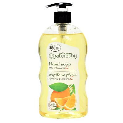 Sapun lichid Vitamina C Naturaphy, Blux | 650 ml