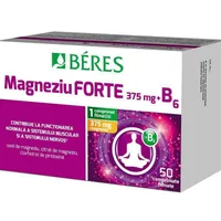 Magneziu Forte + B6, Beres Pharmaceuticals | 30 comprimate