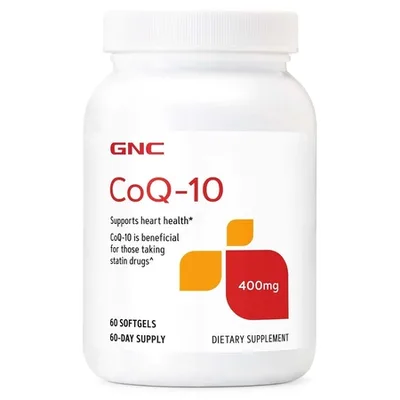 Coenzima Q10 Naturala 400 mg, GNC | 60 capsule