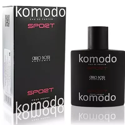 Apa de parfum pentru barbati Komodo Sport, Carlo Bossi | 100 ml