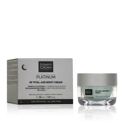 Crema hidratanta de noapte GF Vital-Age Platinum, Martiderm | 50 ml