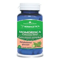 Momordica extract castravete amar, 30 capsule, Herbagetica