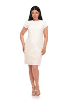 Rochie dama DV22R39 crem, Dress to Impress | marimea 40