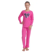 Pijama copii (fete) AT2439 ciclame Heart, Andana | marimea 32 (5/6 ani)