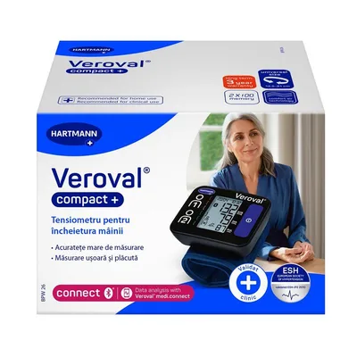 Tensiometru pentru incheietura Veroval Compact, BPU26, Hartmann | 1 bucata