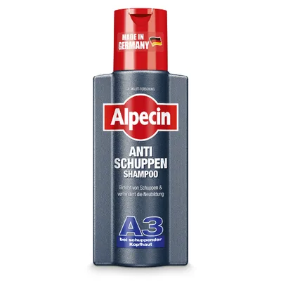 Sampon antimatreata pentru scalp cu scuame A3, Alpecin | 250 ml