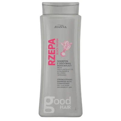 Sampon cu balsam antimatreata pentru par gras cu tendinta de cadere Black Radish, Joanna | 400 ml