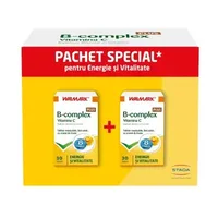 B Complex cu Vitamina C, 1+1 CADOU, Walmark | 60 tablete