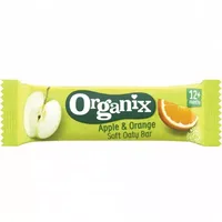 Baton ecologic Bio din ovaz integral cu mere si portocale 12+ luni, Organix | 23 g