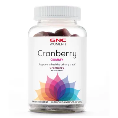 Women's Cranberry Gummies, GNC | 60 jeleuri