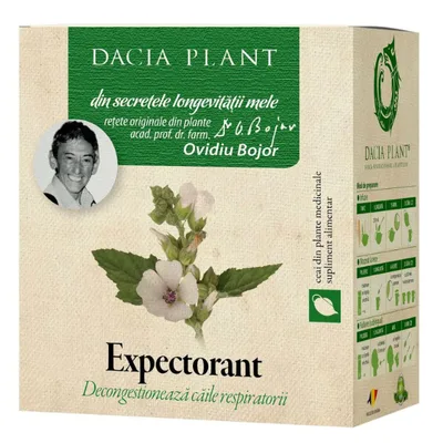 Ceai Expectorant, Dacia Plant | 50 g