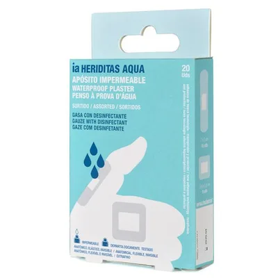Plasturi rezistenti la apa asortati, Interapothek | 20 buc