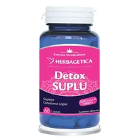 Detox Suplu, 120 capsule, Herbagetica