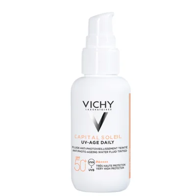 Fluid colorat UV-AGE DAILY SPF 50 anti-imbatranire, Capital Soleil, Vichy | 40 ml