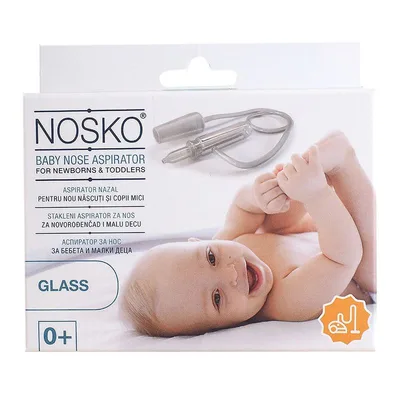 Aspirator nazal Glass 0+, Nosko