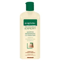 Sampon regenerant cu keratina Tratament Expert, Gerovital, Farmec | 250 ml