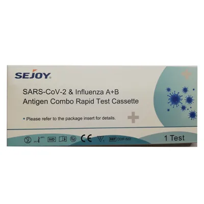 Test combo Covid 19 + Gripa A/B, Sejoy Biomedical | 1 buc